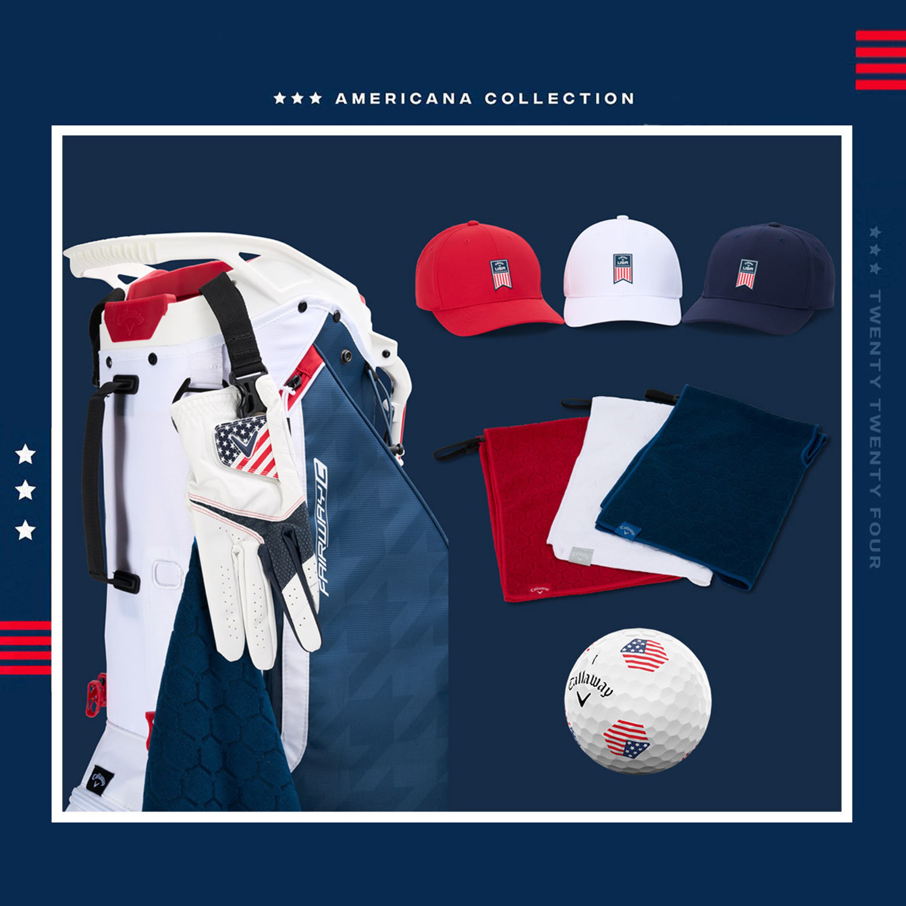 2024 Callaway Golf americana collection gear