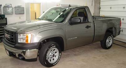 2007-2013 Chevrolet Silverado and GMC Sierra regular cab pickup