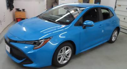 2019-up Toyota Corolla hatchback