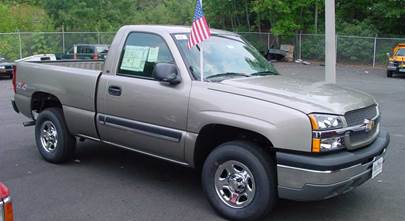 2003-2007 Chevy Silverado and GMC Sierra regular cab