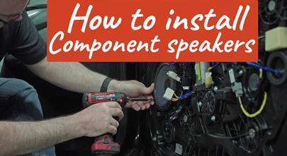 Video: How to install component speakers