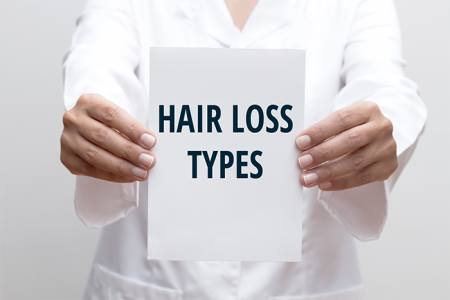 Types of hair loss