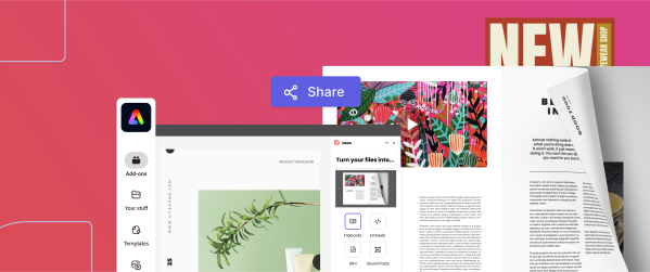 Issuu Launches New Add-On for Adobe Express to Unite Content Processes for Creators icon