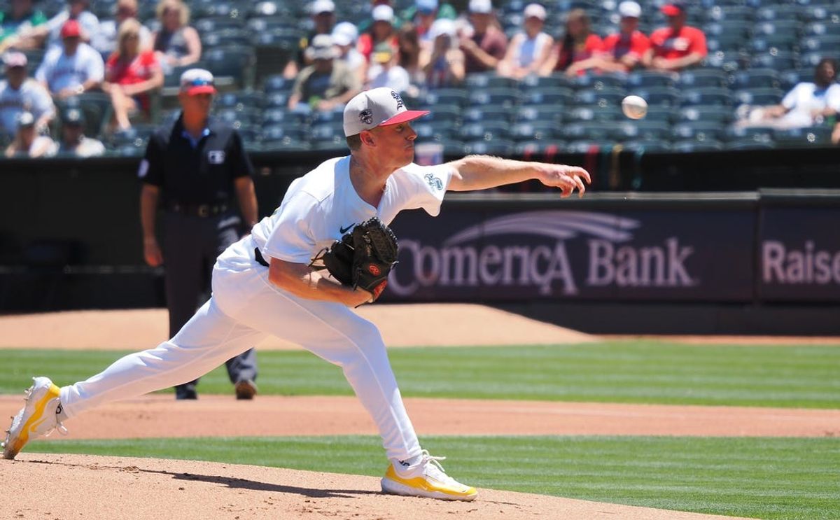 A's get 2nd straight shutout of Angels, sweep series