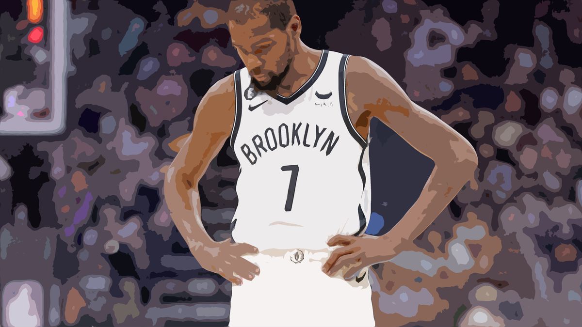 It appears Kevin Durant has made peace with treading water in a sea of Nets chaos