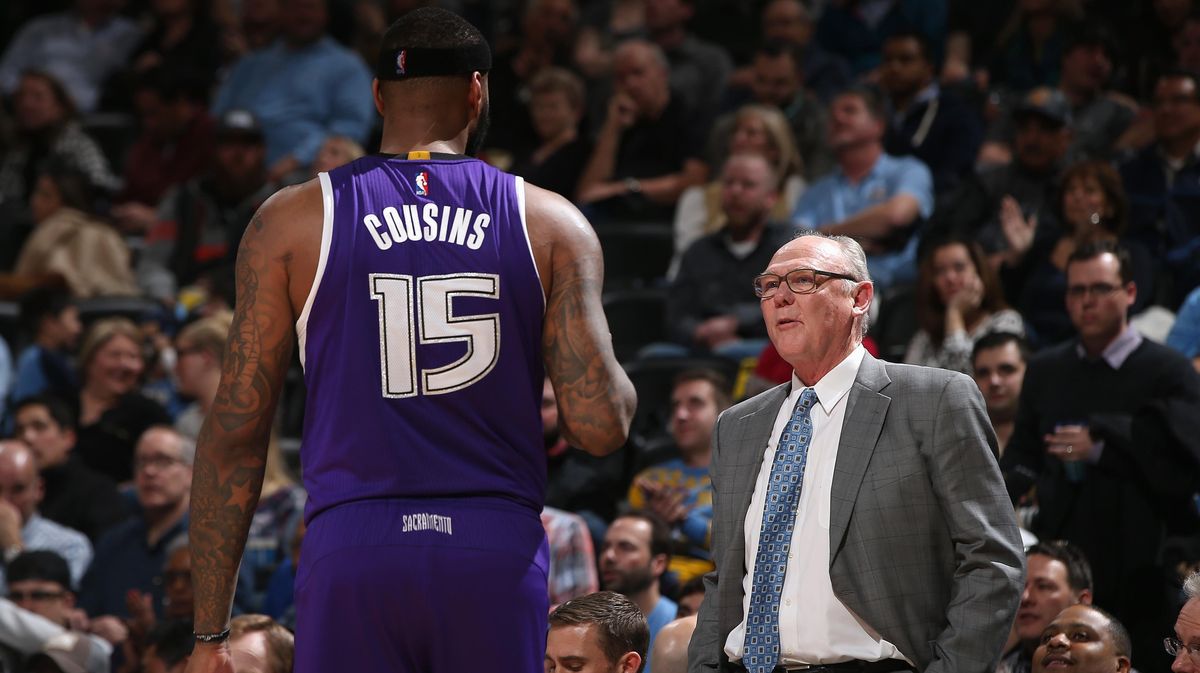 George Karl has a history of making a punching bag of DeMarcus Cousins and Black players