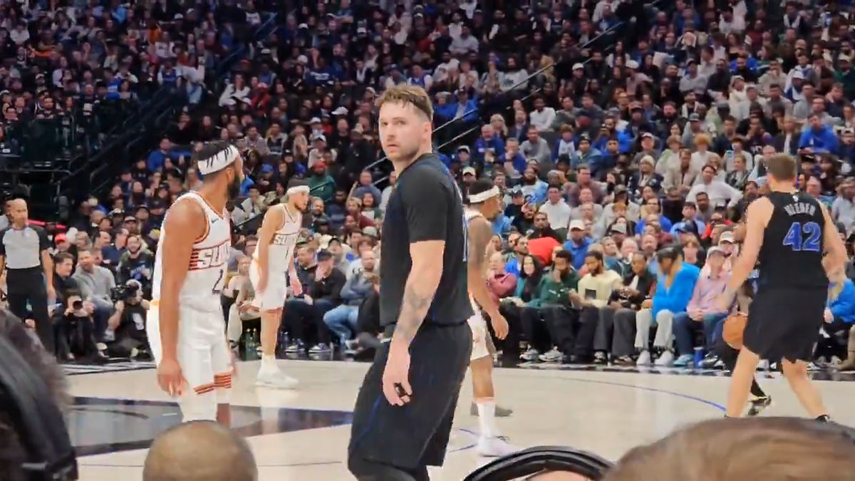 Luka Doncic does what players never do: Apologize to heckler