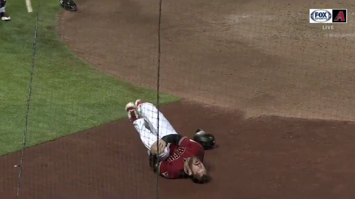 Steven Souza Jr. Tore Up His Left Knee By Slipping On Home Plate