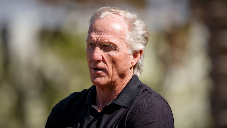 Greg Norman still choking on things at age 67