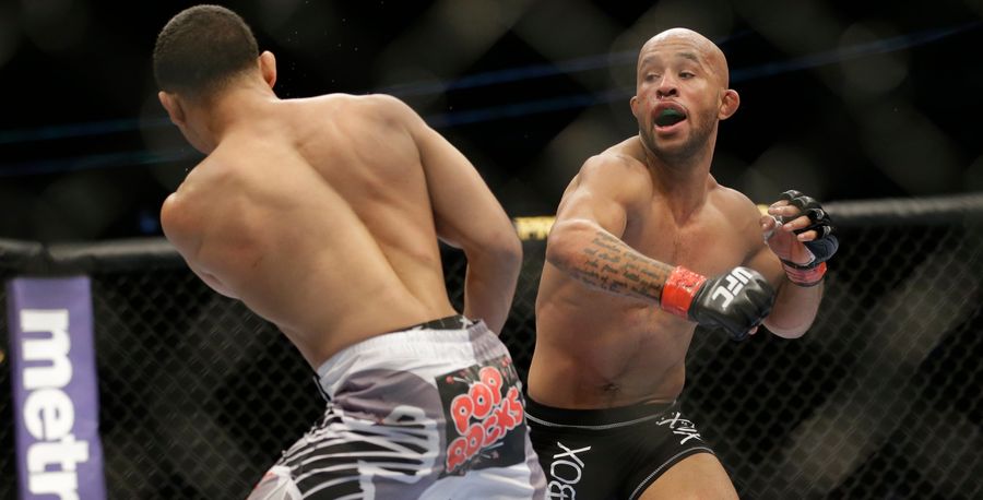 Demetrious Johnson And John Dodson Face The Pain, Step To This