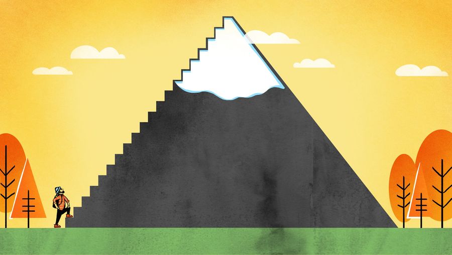 How To Climb A Goddamn Mountain