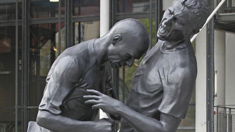 The Zinedine Zidane Headbutt Statue Is A Powerful Homage To French Defeat