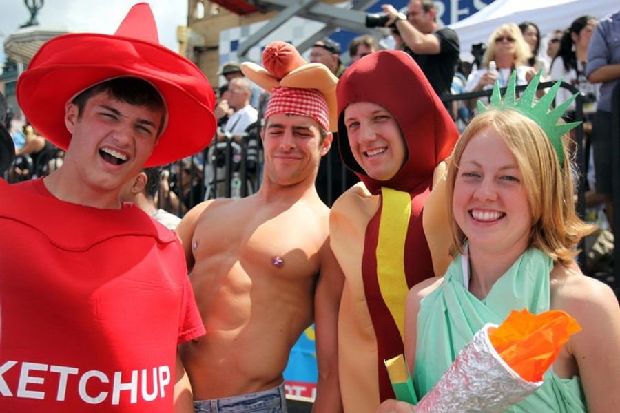 The Nathan&#39;s 4th of July Hot Dog Eating Contest Is America