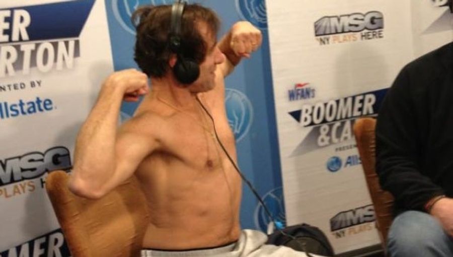 You Never Wanted To See A Photo Of Chris Russo Shirtless, But Here It Is Anyway