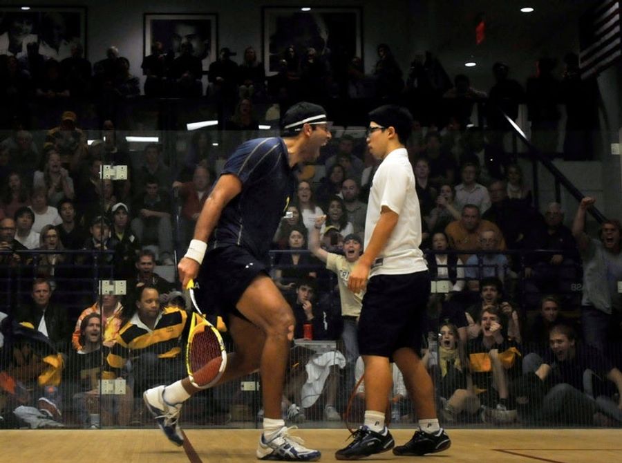 The Greatest Photo Ever Taken At A Squash Match