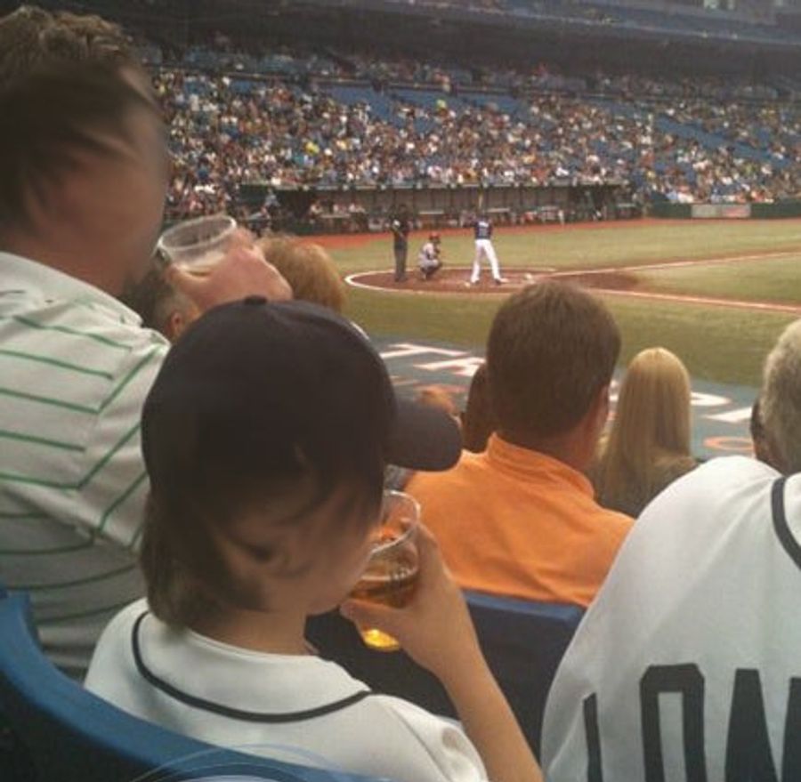 Yet Another Kid Caught Drinking Beer At A Baseball Game