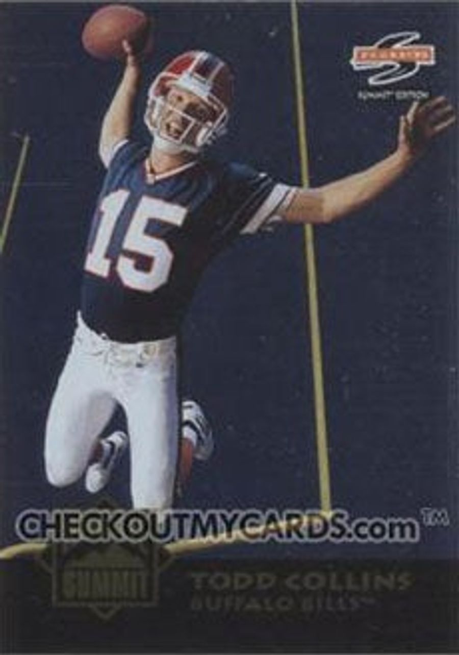 Todd Collins and the Early NFL Action