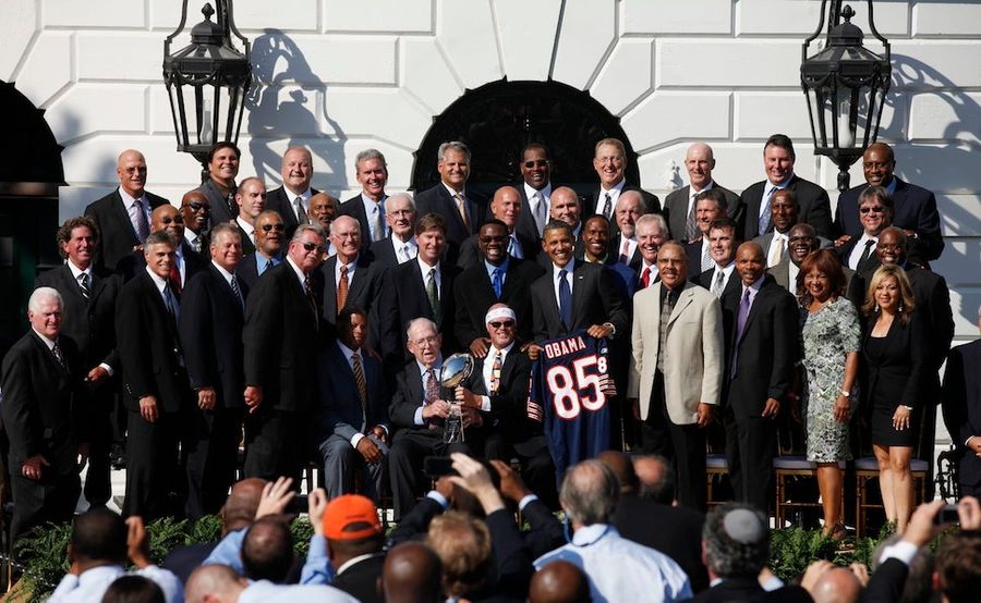 The &#39;85 Bears At The Obama White House: A Historic Photo, Annotated