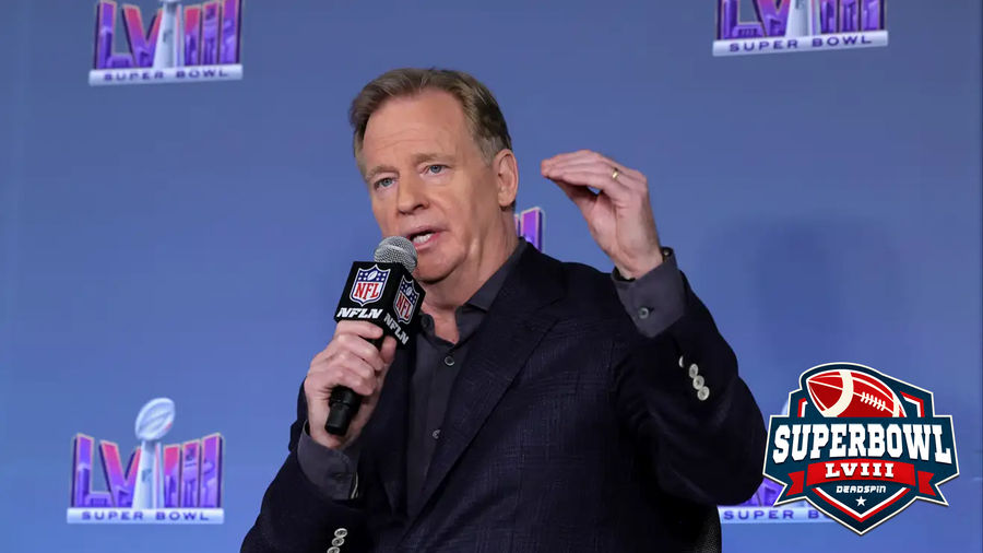 Roger Goodell gets exposed again at the Super Bowl