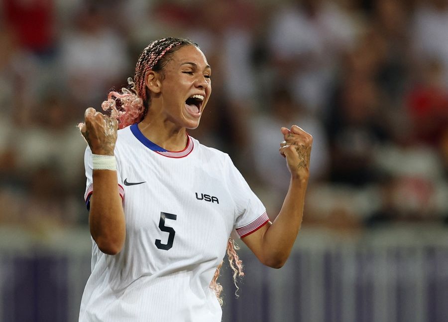 Olympics: Football-Women Group B - USA-ZAM