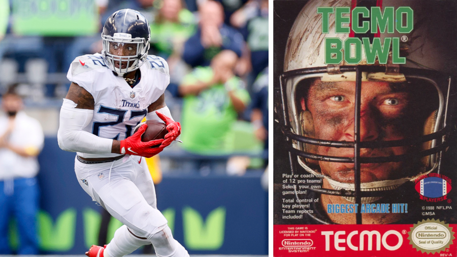 Derrick Henry would have given Bo Jackson a run for his money in <em>Tecmo Bowl</em>