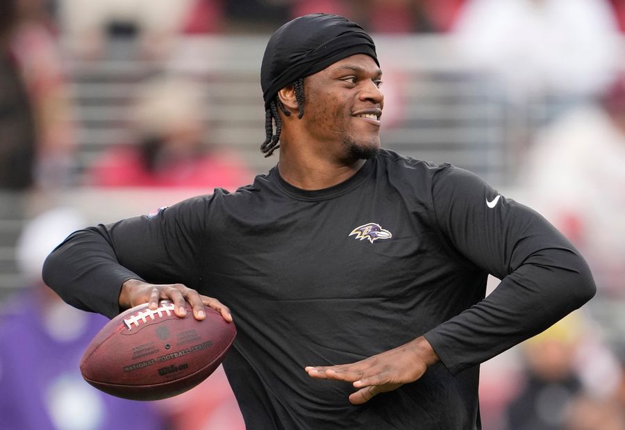 Lamar Jackson is inching closer to joining Patrick Mahomes as the only Black QBs with multiple MVPs