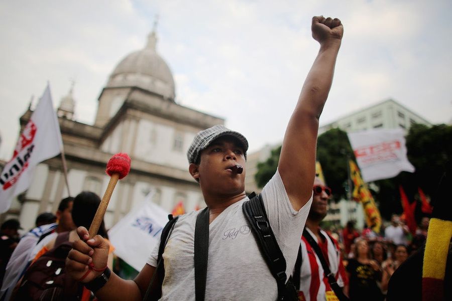 How Brazilian Protests Evolved To Fight Back Against The World Cup