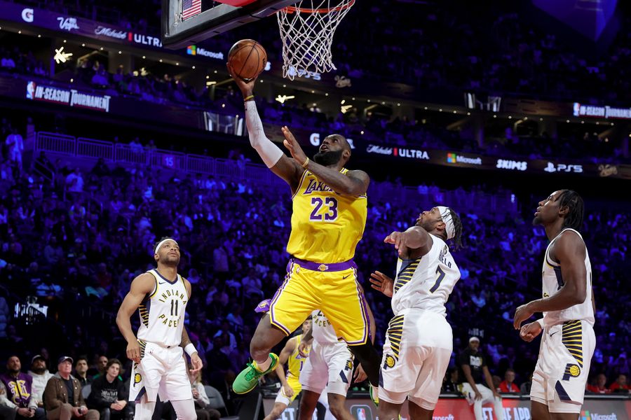 The roast of LeBron James took place on social media following the NBA Cup championship game