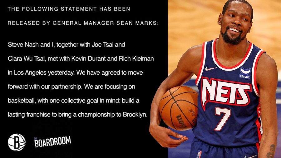 RIP player empowerment era: Kevin Durant staying in Brooklyn