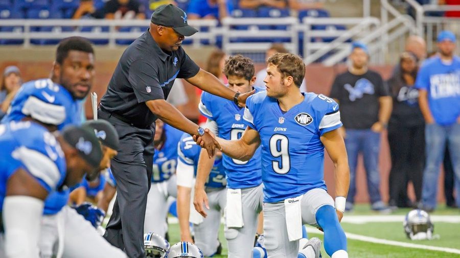 Jim Caldwell talking to us about Matt Stafford is the perfect time for us to talk about Jim Caldwell