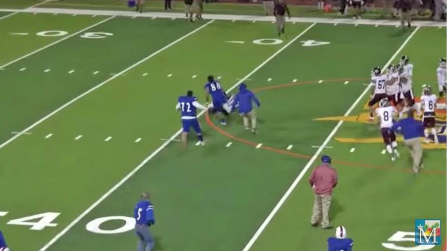 Texas HS player charged with assault of referee