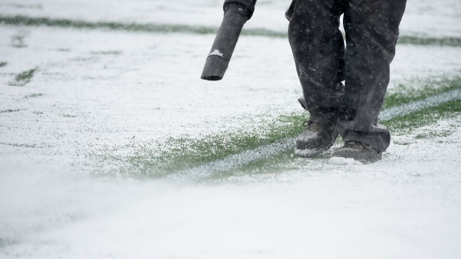 Serbian Soccer Fans Barrage Linesman With Snowballs, Force Stoppage Of Play