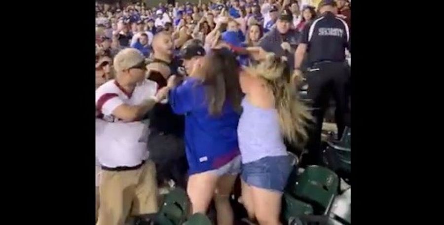 Absolutely No One Could Stop These Enraged Cubs Fans From Fighting