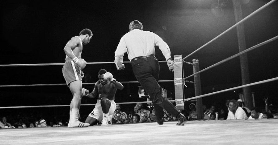 Down Goes Terror: How A Frightened George Foreman Shocked Joe Frazier