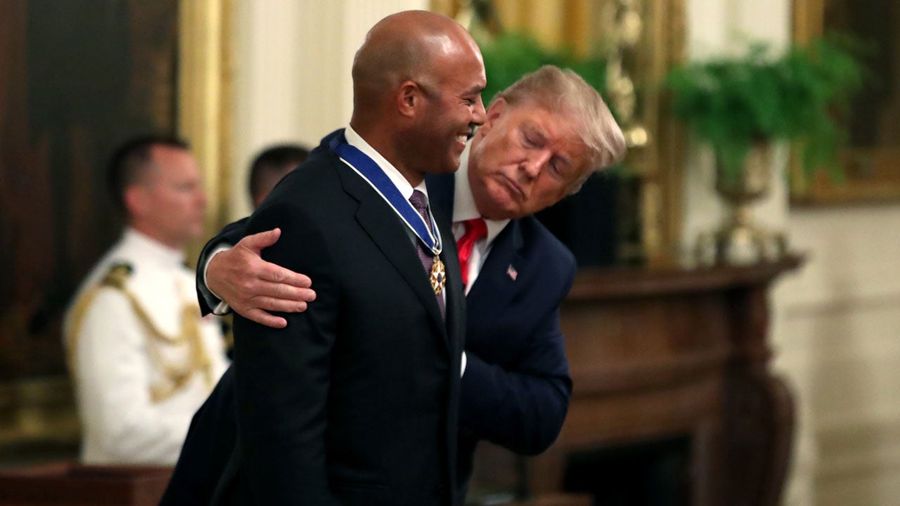 Donald Trump Namedrops “Big Strong Guy” Ryan Klesko During Mariano Rivera Ceremony