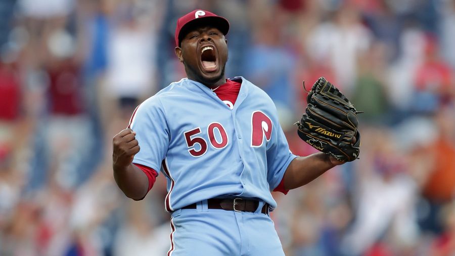 Phillies&#39; Hector Neris Screams &quot;Fuck You&quot; At Dodgers Dugout After Save