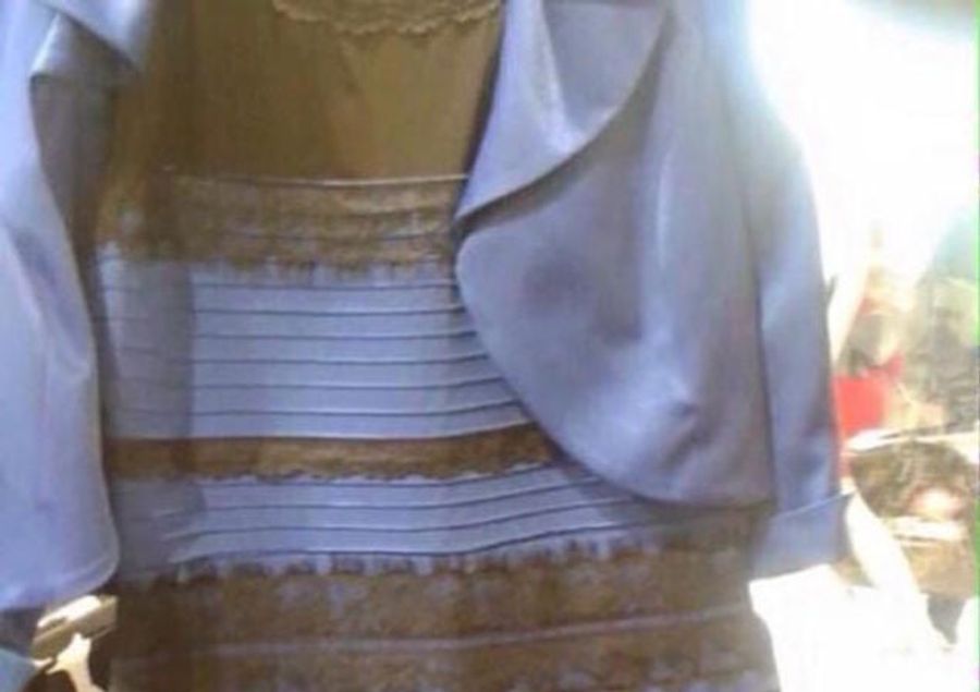 Is This Black-And-Blue Dress In Fact Black And Blue?