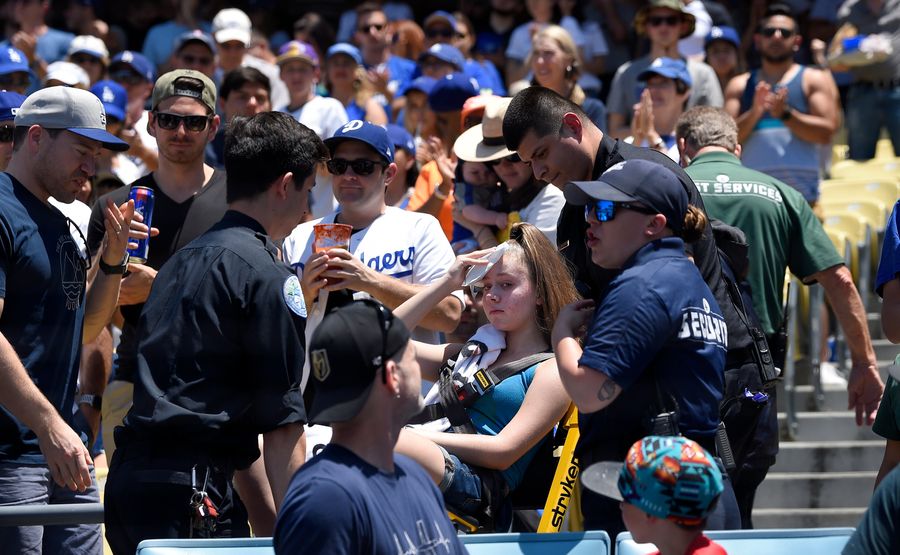 What A Foul Ball Can Do