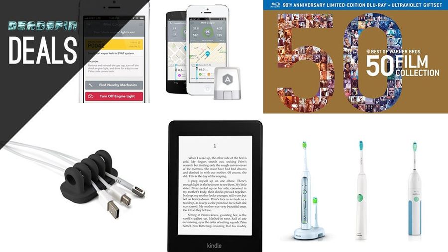 Great Electric Toothbrushes, Kindle Paperwhite, 50 Blu-ray Collection