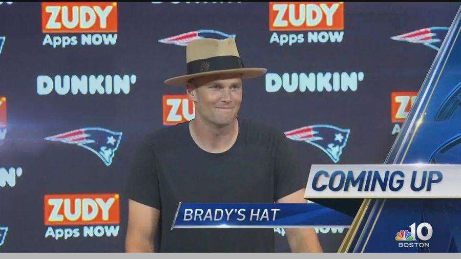 Check Out Tom Brady And His Stupid Hat