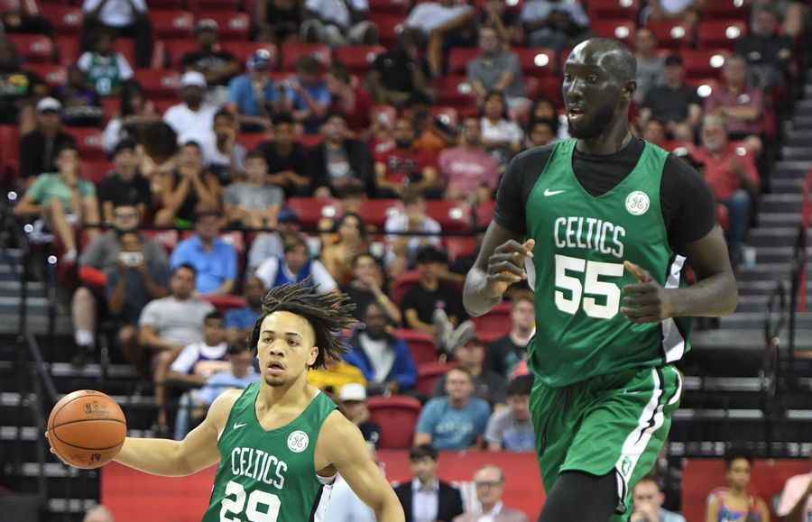 Tacko Fall Is In Concussion Protocol Because He Bonked His Head On The Ceiling