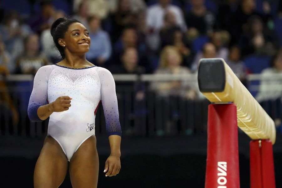 Simone Biles Reminds Us How Deep Every Gymnast&#39;s Bag Of Tricks Really Is