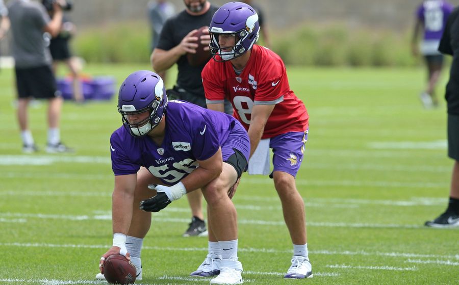 Kirk Cousins Had Lots To Say About His Young Center&#39;s Sweaty Butt