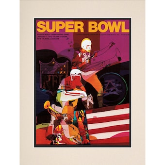 Fanatics Authentic 1970 Chiefs vs. Vikings 10.5" x 14" Matted Super Bowl IV Program