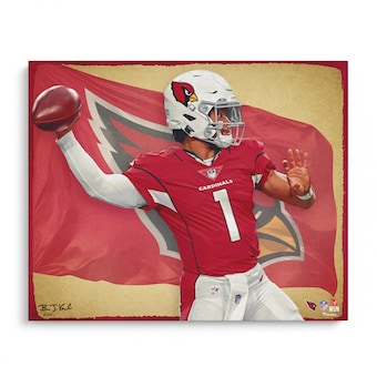 Arizona Cardinals Kyler Murray Fanatics Authentic 16" x 20" Photo Print - Designed & Signed by Artist Brian Konnick - Limited Edition 25