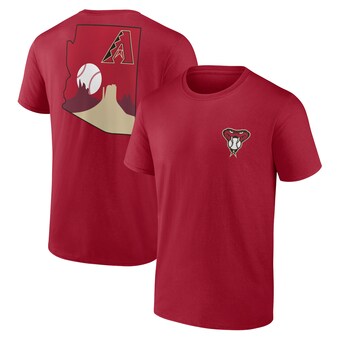 Arizona Diamondbacks Baseball-Heimatstadt-Grafik-T-Shirt – Herren