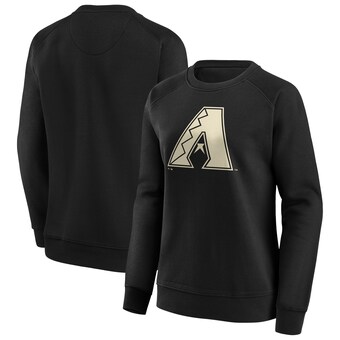 Arizona Diamondbacks Mono Logo Graphic Crew Sweatshirt - Womens