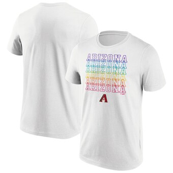 Arizona Diamondbacks Pride Graphic T-Shirt - White - Mens