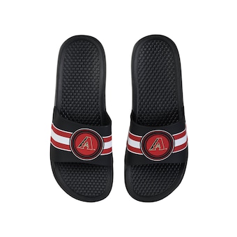 Arizona Diamondbacks FOCO Stripe Raised Slide Sandals