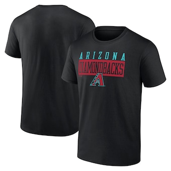 Men's Arizona Diamondbacks Fanatics Black Hard To Beat T-Shirt